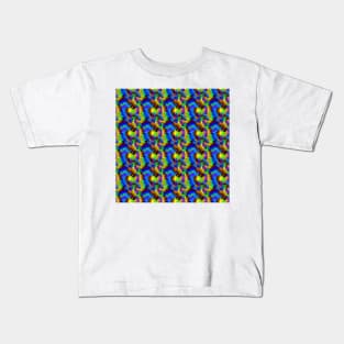 Renal Rhapsody: Colorful Glomerular Patterns Kids T-Shirt